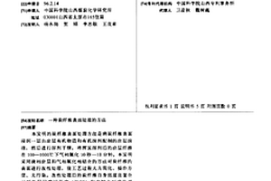 炭纖維表面處理的方法