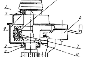 帶隔聲層的全自動洗衣機減速離合器