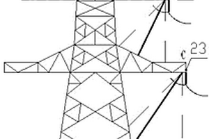 高壓輸電線路防風偏剛性絕緣拉索