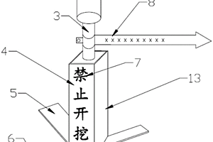 結構穩固且有警示作用的標志樁