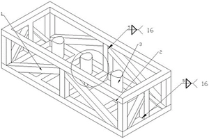 適用于模壓成型的機翼模具支架