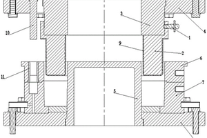 防止金屬夾雜引入的短纖維酚醛預混料壓制模具