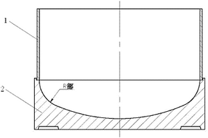 上下分體直拉單晶坩堝