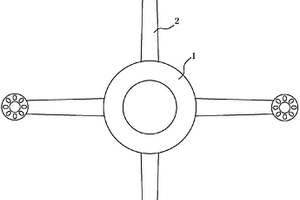 四軸農用飛行器機身