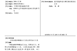 表面攪拌摩擦加工方法及專用加工工具