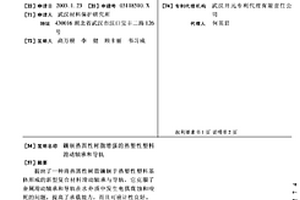 鑲嵌熱固性樹脂增強的熱塑性塑料滑動軸承和導軌