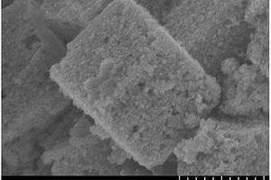 立方雙層中空二氧化錫表面異質生長三氧化二鐵納米棒的制備方法