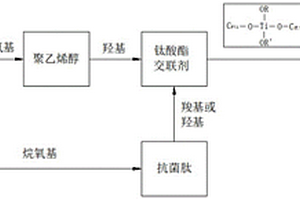 低溫交聯的聚乙烯醇復合抗菌肽材料的制備方法