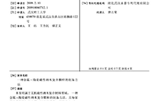 金屬-陶瓷磁性納米復合顆粒的制備方法