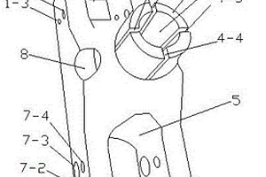 新能源汽車懸掛梁旋轉機構連接件