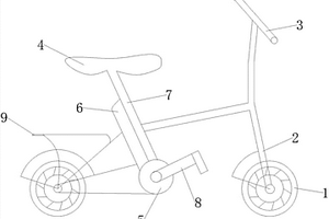 依靠腳踩發電的新能源電動車