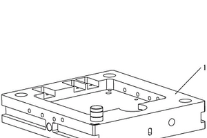 新能源汽配模具降溫冷卻導柱機構