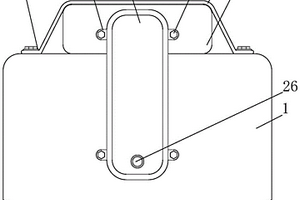 新能源汽車動力輸出總成的散熱機構