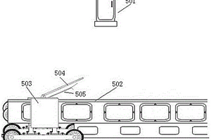 新能源汽車飛機起落架式公路自動充電系統