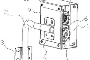 新能源電動卡車的快慢充插座總成