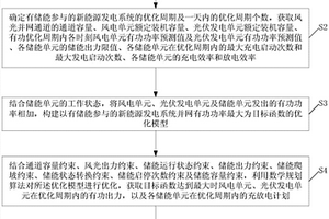 有儲能參與的新能源發電系統的有功協調控制方法及系統