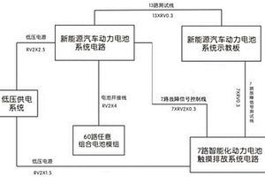 新能源動力電池系統實訓臺電路