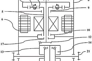 新能源車輛的集成式電驅動橋及新能源車輛
