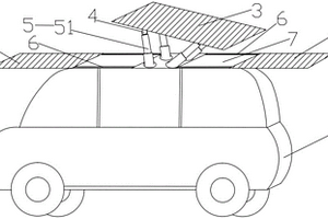 可調整太陽能光伏板的新能源汽車