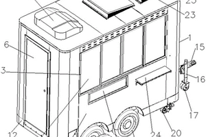 新能源移動傳媒餐車