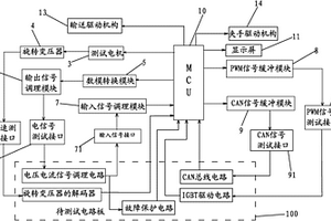 新能源汽車電機驅動器電路板自動測試裝置