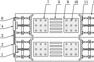 新能源汽車電控系統用的可拼接易拆裝式新型承壓板