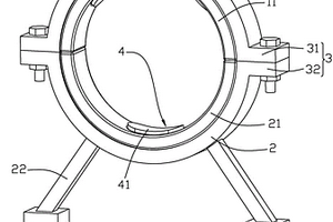用于新能源建筑管線安裝的抗震結構
