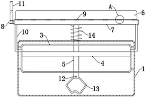 新能源汽車PDU插座安裝結構