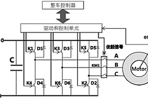 可進行拖車的新能源汽車電機驅動控制系統