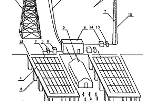 沿海灘涂太陽能光伏發電與風力發電互補的供電裝置