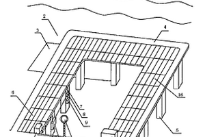 沿海灘涂上方建高架橋式太陽能電站的獨立發電裝置
