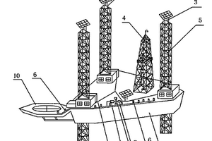 太陽能光伏發電系統應用在海上石油平臺上的供電裝置