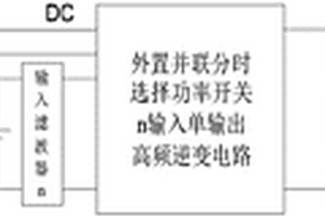 外置并聯分時選擇開關電壓型單級多輸入低頻環節逆變器
