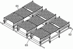 基于模塊化的沉浮式光伏電池板組件