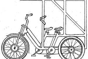 太陽能多人驅動電動自行車
