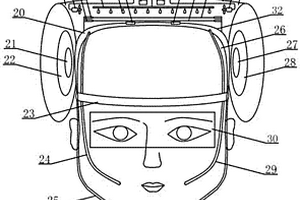 安裝納米防霧薄膜觀察窗和微型空氣凈化器的防霧霾面具