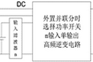 外置并聯分時選擇開關電壓型單級多輸入高頻環節逆變器