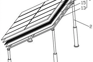 建筑屋面保溫發電系統及帶發電系統的屋面保溫方法