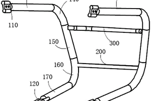 新能源汽車管梁式前副車架結構