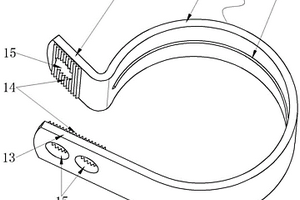 新型新能源客車線束和管路固定結構