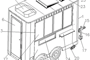 新能源移動傳媒餐車
