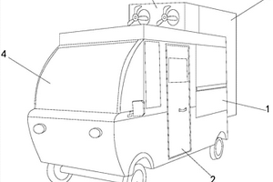 使用風氫新能源動力裝置的推車