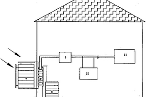 利用建筑物內外環境溫差的發電裝置