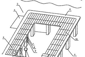 沿海灘涂上方建高架橋式太陽能電站的獨立發電裝置
