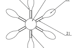 風力擾動式壓電發電機