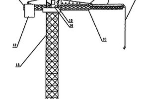 風力發電系統應用于建筑塔式起重機上的照明裝置