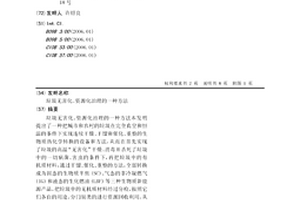 垃圾無害化、資源化治理的一種方法