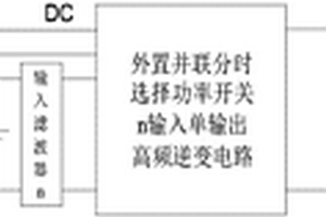 外置并聯分時選擇開關電壓型單級多輸入非隔離逆變器