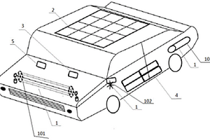 具有自動充電和續航的電動汽車