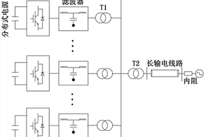 計及輸電線路分布電容的并網換流器諧振抑制方法